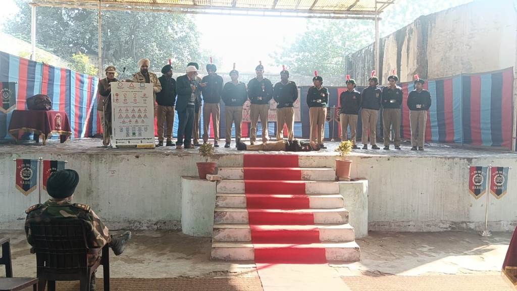 ਐਨ ਸੀ ਸੀ ਕੇਡਿਟਜ ਨੂੰ ਆਵਾਜਾਈ ਸੁਰੱਖਿਆ ਅਤੇ ਫਸਟ ਏਡ ਦੀ ਟਰੇਨਿੰਗ ਦਿੱਤੀ